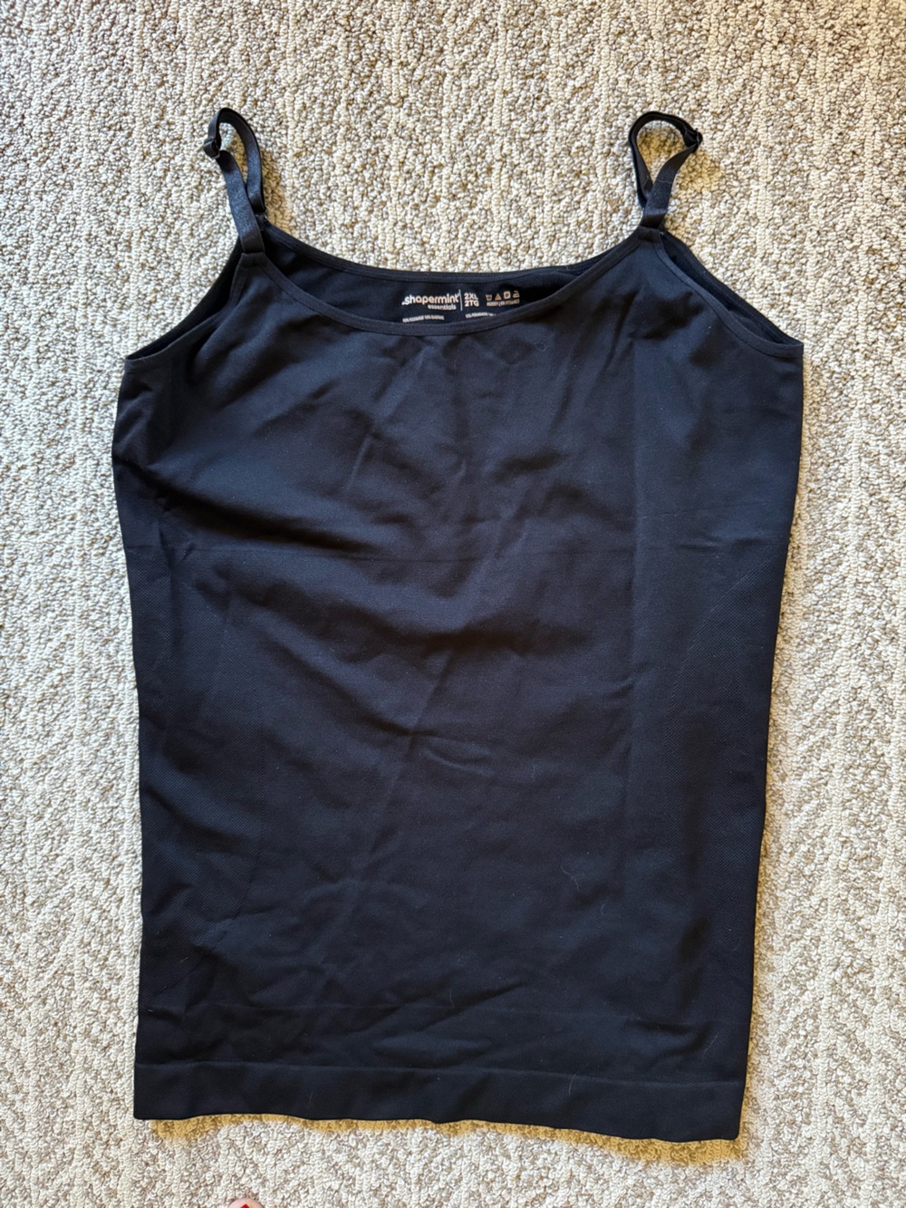 Shapermint Black Women's Slim Tank Top